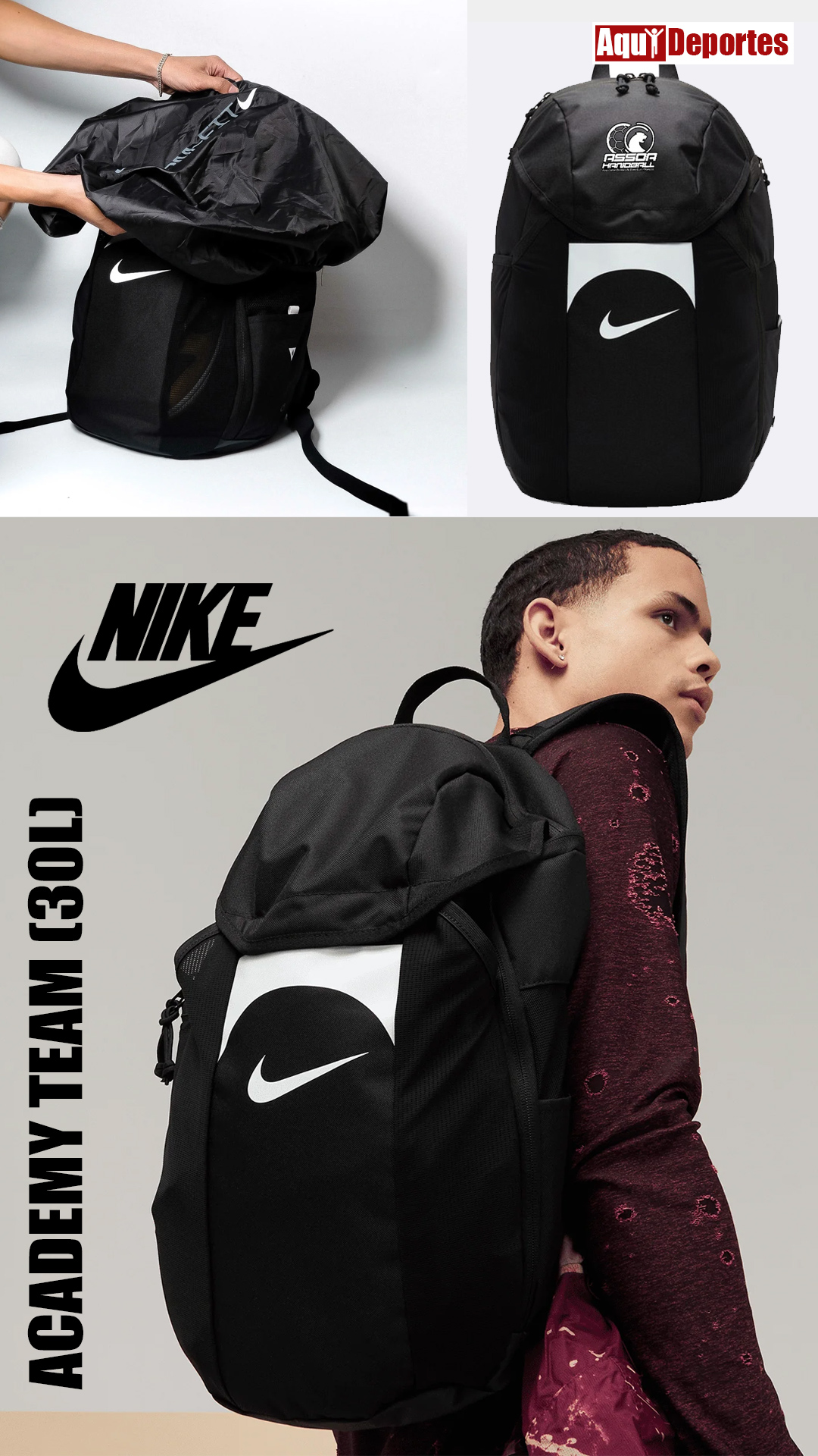 MOCHILA NIKE ACADEMY TEAM (30L)